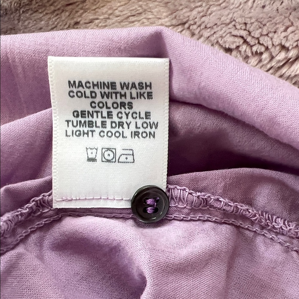 XiRENA Lavender Ruffle Blouse - Picture 7 of 7